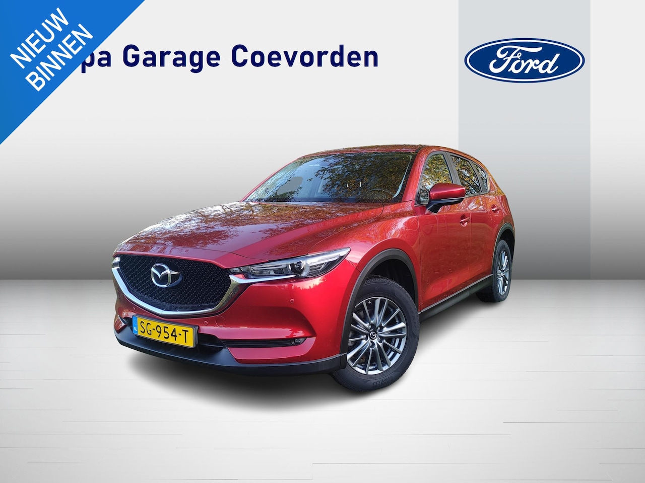 Mazda CX-5 - 2.0 SkyActiv-G 165 Skylease GT | CLIMA | STOELL VW | STUUR VW | HAAK | P SENSOREN | LEDER - AutoWereld.nl