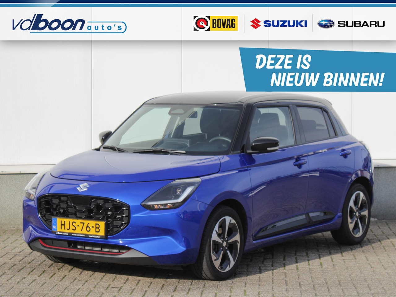 Suzuki Swift - 1.2 Style Smart Hybrid | Navi | Adap. Cruise | Camera | Lm-Velgen - AutoWereld.nl