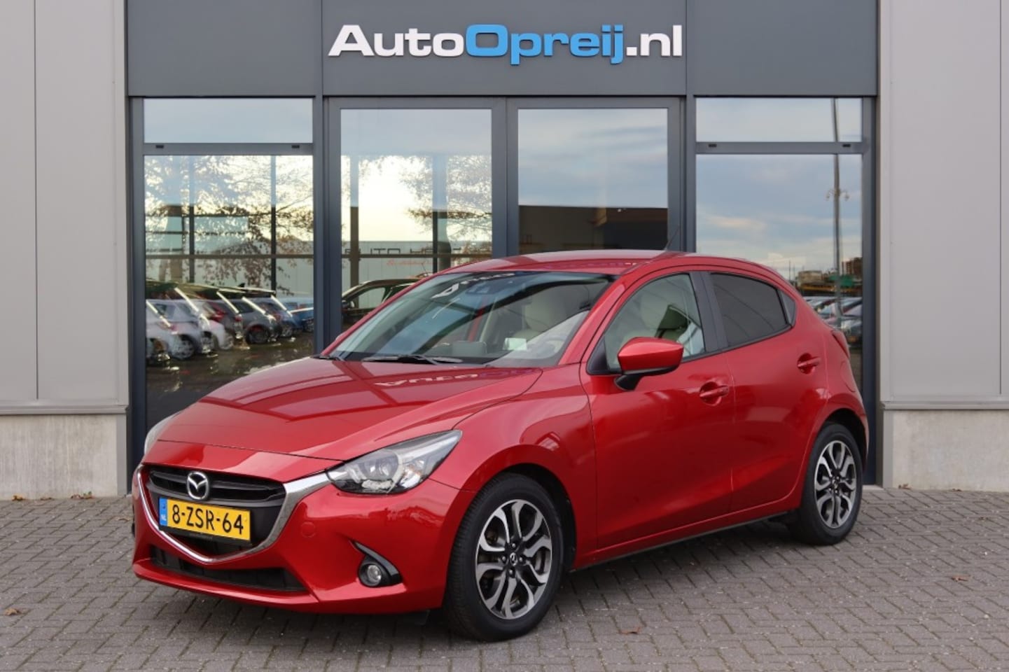 Mazda 2 - 1.5 Skyactiv-G Skylease 5drs. Airco, NAVI, Leder bekl, Stoelverwarming, PDC - AutoWereld.nl