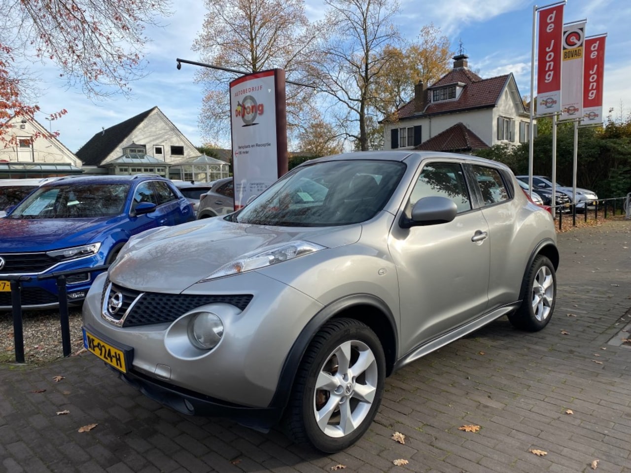 Nissan Juke - 1.6 CONNECT ED. AUTOMAAT / NAVI / CAMERA / ECC / CRUISE CTR. - AutoWereld.nl