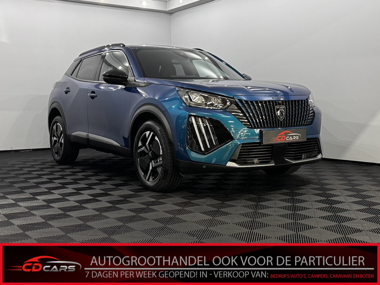 Peugeot 2008 - 1.2 PureTech 100 Allure 360 Camera, Half leder, Navi, Keyless start, Virtual desk, Cruise - AutoWereld.nl