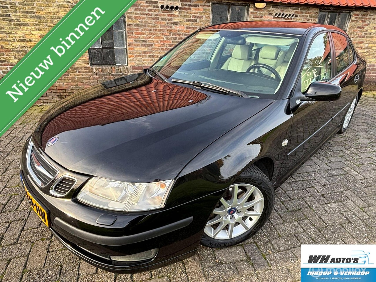 Saab 9-3 Sport Sedan - 1.8t Vector | Xenon | Wit leder | - AutoWereld.nl