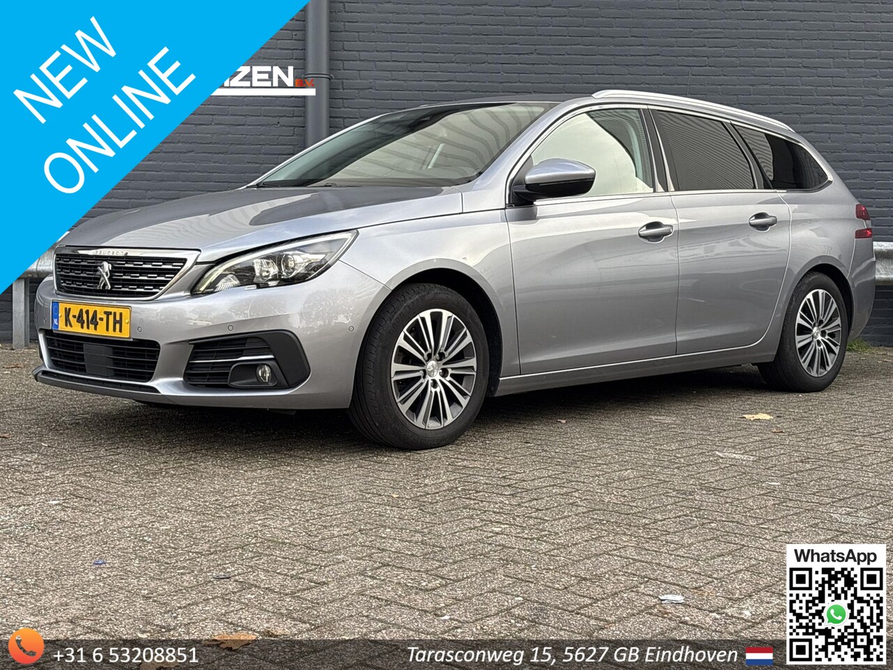 Peugeot 308 SW - 1.2 PureTech Blue Lease Allure Automaat | Climate | Cruise | Navi | Camera | APK 03-2027 | - AutoWereld.nl
