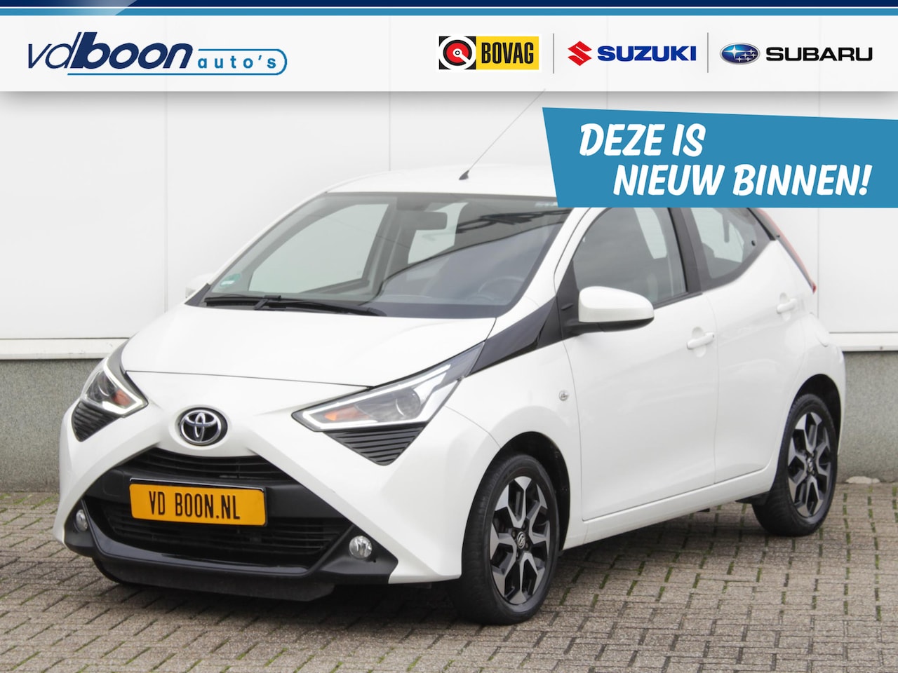 Toyota Aygo - 1.0 VVT-i x-joy | Carplay / Android Auto | Airco | Camera | Lm-Velgen - AutoWereld.nl