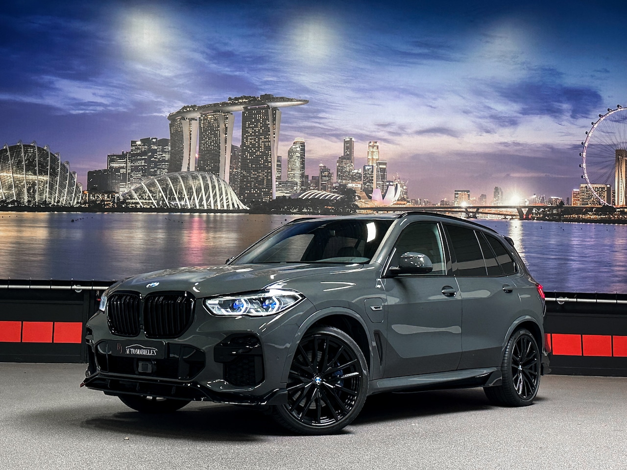 BMW X5 - xDrive45e Dravit Grau Bowers&Wilkins|Carbon|Laser|Alcantara|HUD|Full Option! - AutoWereld.nl