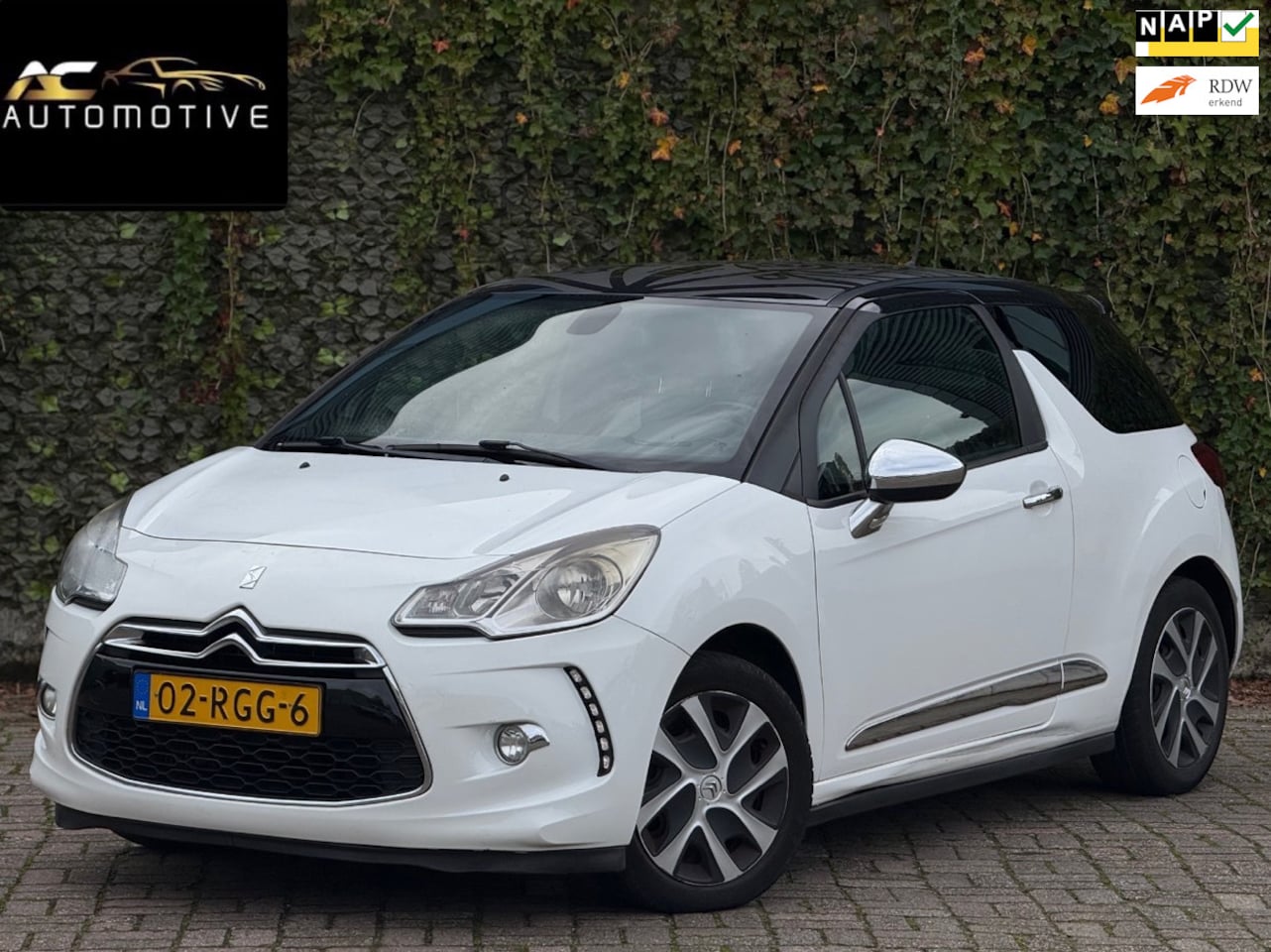 Citroën DS3 - 1.6 e-HDi So Chic Navi/clima/Leder - AutoWereld.nl