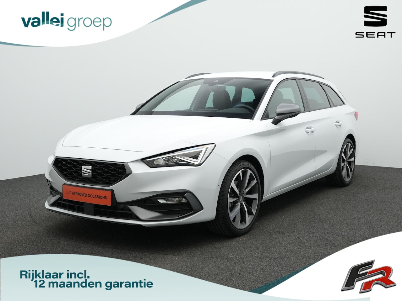 SEAT Leon Sportstourer - 1.0 eTSI 110 pk DSG FR Business Intense | Achteruitrijcamera | Navigatie | Adaptive Cruise - AutoWereld.nl