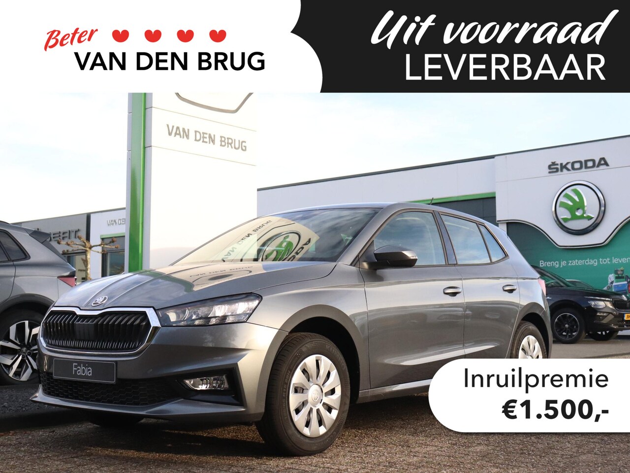 Skoda Fabia - Selection 1.0 TSI 70 kW / 95 PK Hatchback 5 versn. | Private lease €448,- - AutoWereld.nl