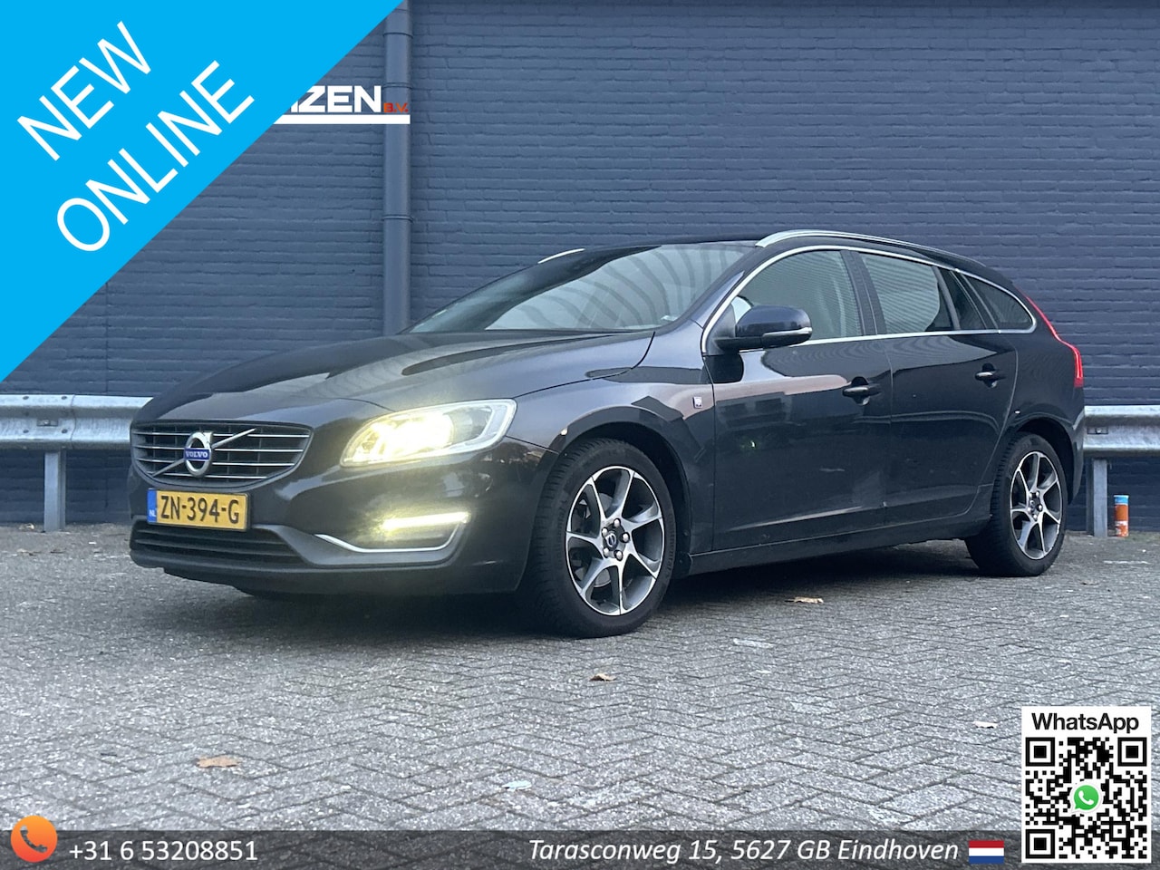 Volvo V60 - 1.6 D2 Ocean Race | Leder | Climate | Cruise | Navi | Stoelverwarming | APK 03-2026 | - AutoWereld.nl
