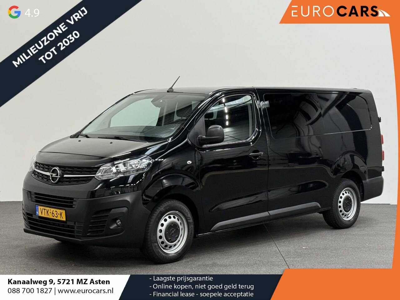 Opel Vivaro - 2.0 CDTI L3H1 Dubbele Cabine Edition Automaat Airco Navi Trekhaak - AutoWereld.nl