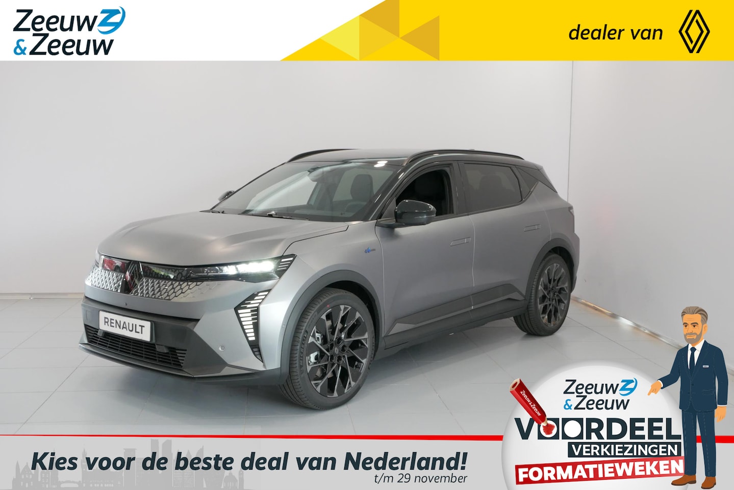 Renault Scenic E-Tech - EV87 long range esprit Alpine Uit voorraad leverbaar! OP=OP - AutoWereld.nl