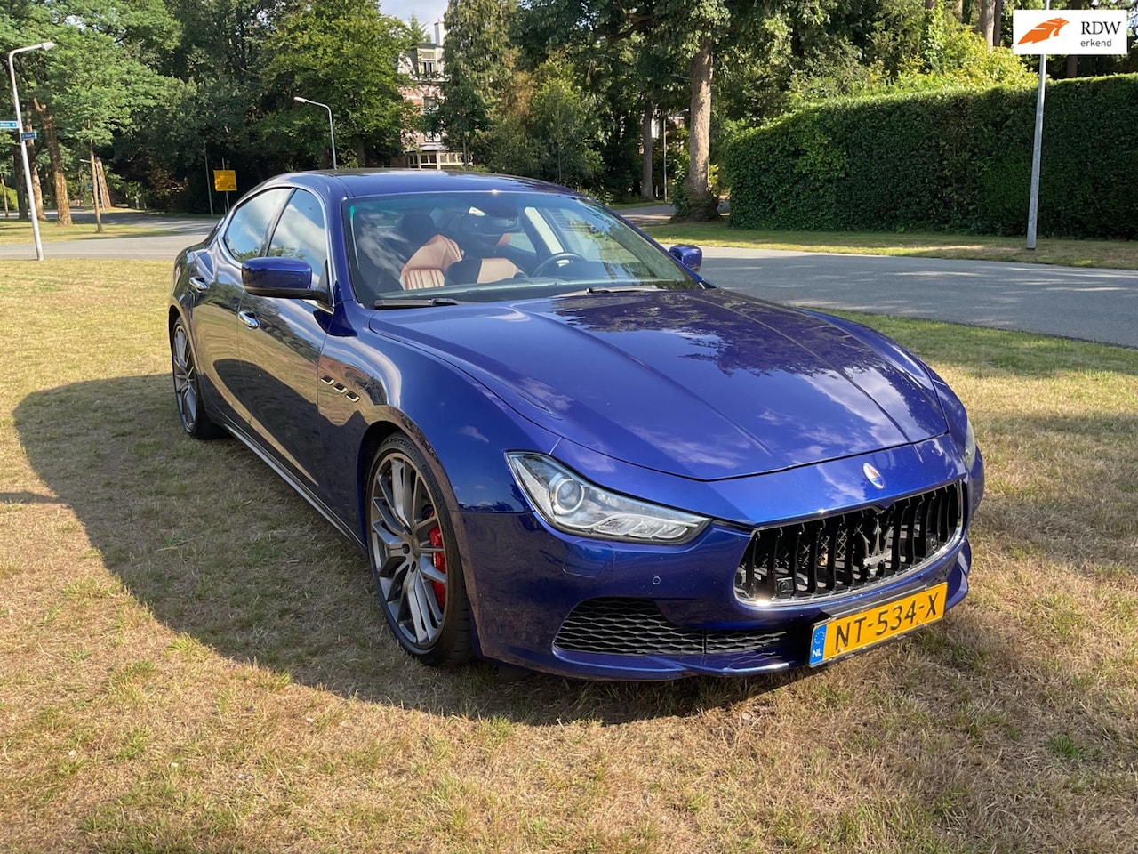 Maserati Ghibli - 3.0 S Q4 3.0 S Q4, ‘14, AUT, IZGST, EYE & EAR-catcher - AutoWereld.nl