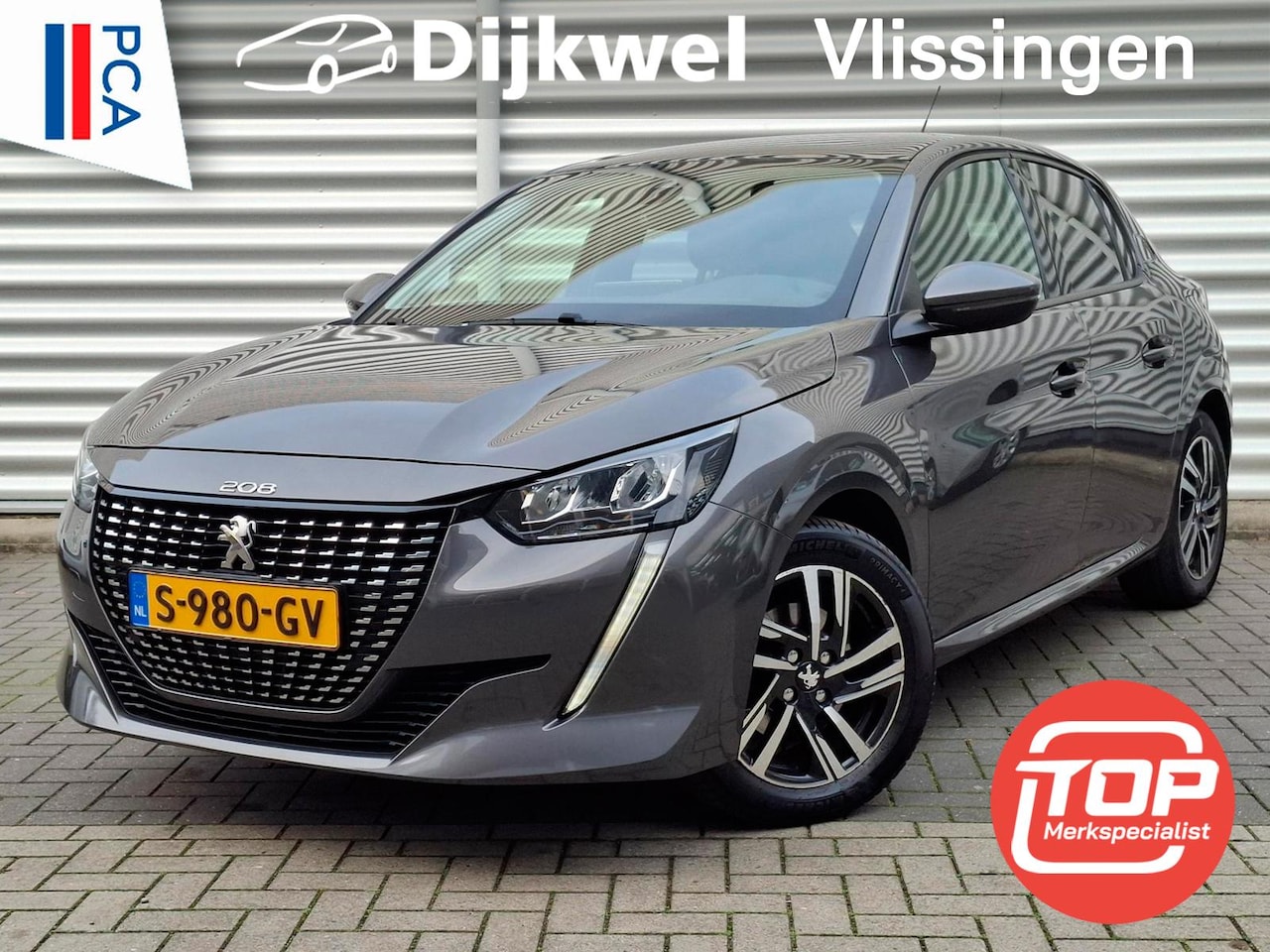 Peugeot 208 - 1.2 100 Allure Pano/Clima/Nav/Cam - AutoWereld.nl