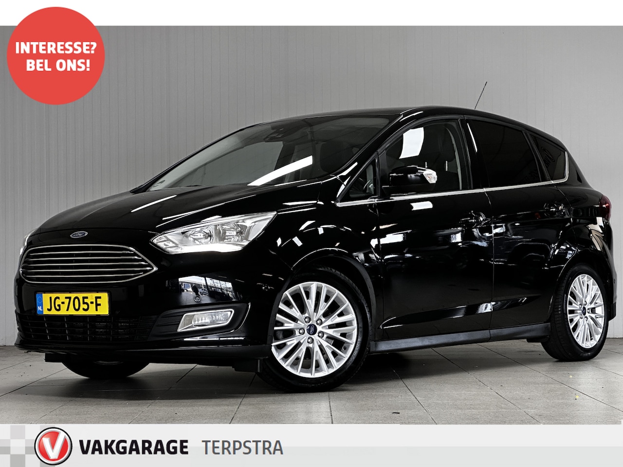 Ford C-Max - 1.5 Titanium /AUTOMAAT! /Voorruitverw. /Pano-Dak /Trekhaak /Elek. Stoel /Navi /Climat /Cru - AutoWereld.nl