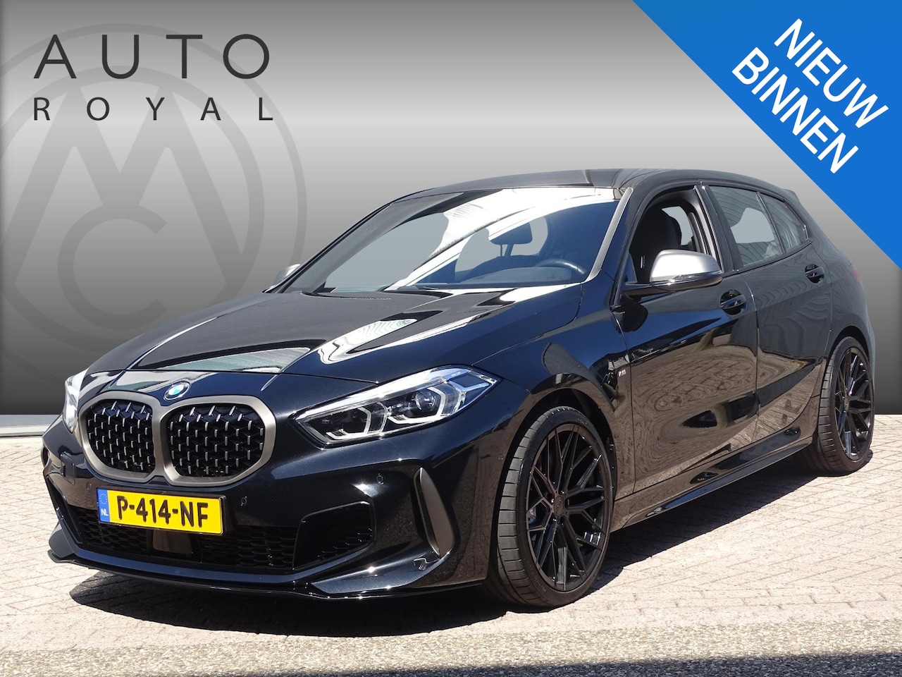 BMW 1-serie - M135i xDrive M Aerodynamica 306 Pk - KEYLESS ENTRY-GO| ADAPTIEF LED| NAVIGATIE| GROOTLICHT - AutoWereld.nl