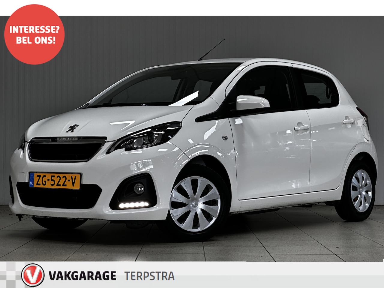 Peugeot 108 - 1.0 e-VTi Active /5-Drs /Airco /Elek. ramen voor /C.V. afstand /Bluetooth /AUX & USB /Isof - AutoWereld.nl