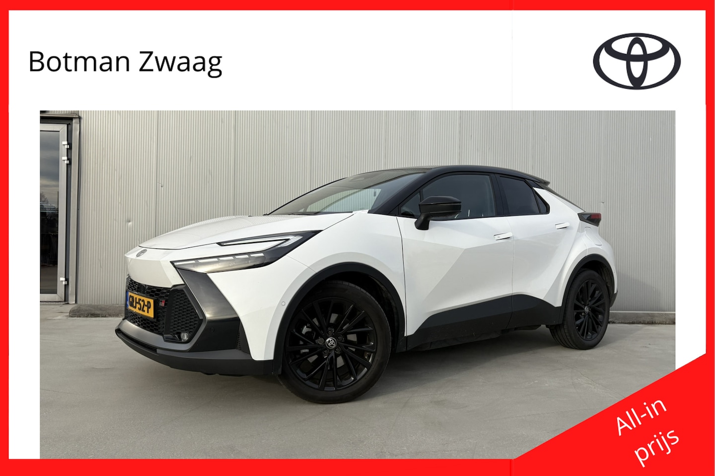 Toyota C-HR - 2.0 Plug-in Hybrid 220 GR SPORT PLUS Automaat | Navigatie | 360 Camera | Stoel/Stuur verwa - AutoWereld.nl