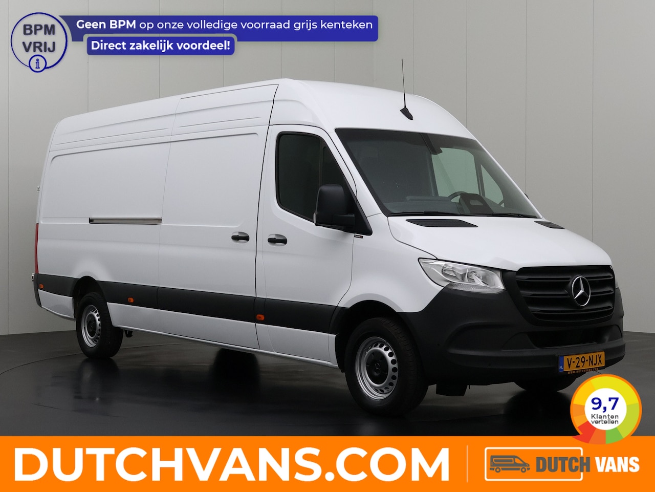 Mercedes-Benz Sprinter - 317CDI 9G-Tronic Automaat L3H2 Maxi Pro | Fabrieksgarantie | Navigatie | Camera | Airco | - AutoWereld.nl