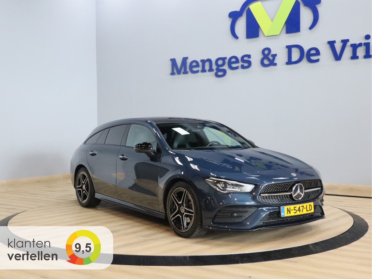 Mercedes-Benz CLA-klasse Shooting Brake - 180 Business Solution AMG AMG Line | Panorama | Camera | Sfeer | LED | Virtual | Memory | - AutoWereld.nl
