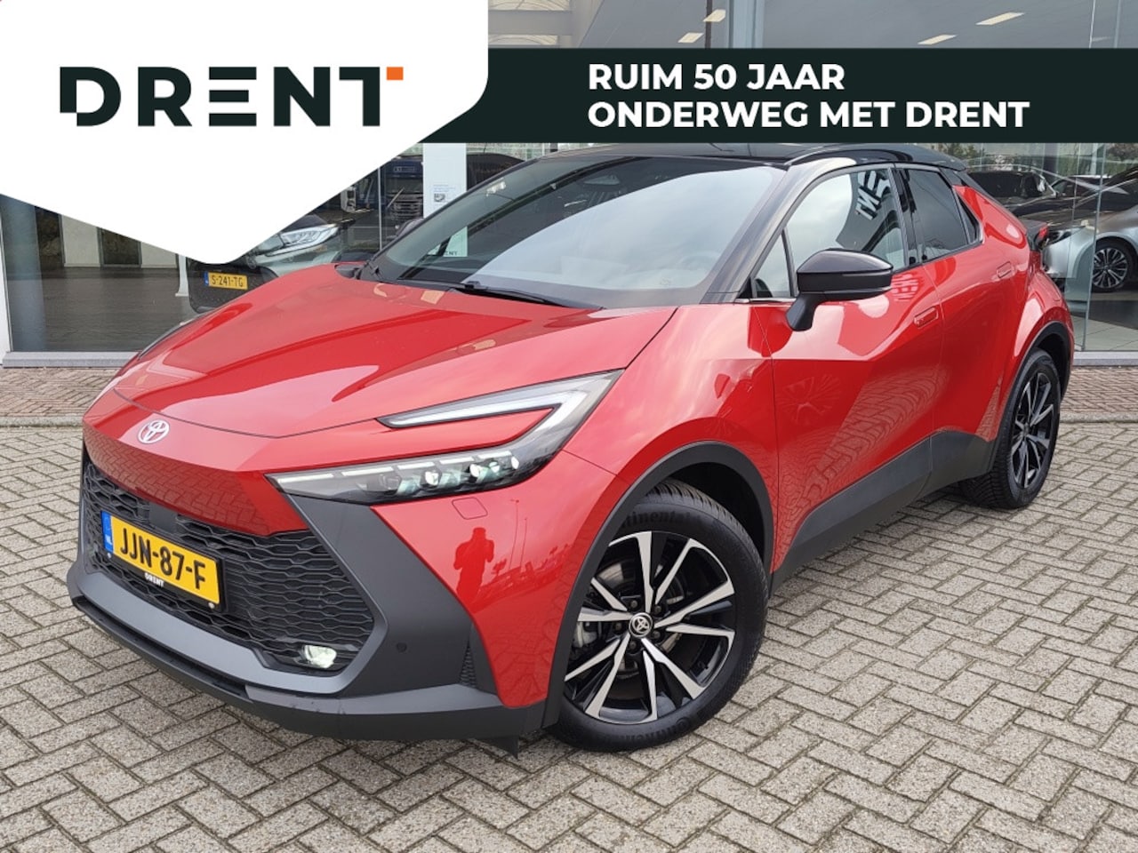 Toyota C-HR - 1.8 Hybrid 140 First Edition | Navi | Sensoren v/a | El. Achterk - AutoWereld.nl