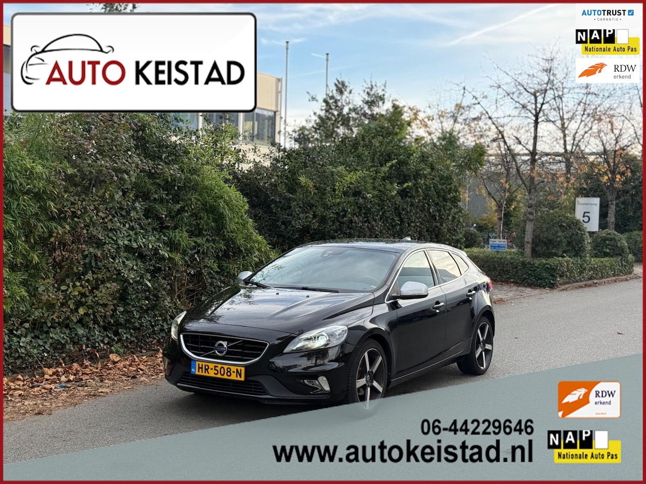 Volvo V40 - 2.0 D2 OCEAN RACE LEDER/PANORAMA/HARMAN KARDON! - AutoWereld.nl