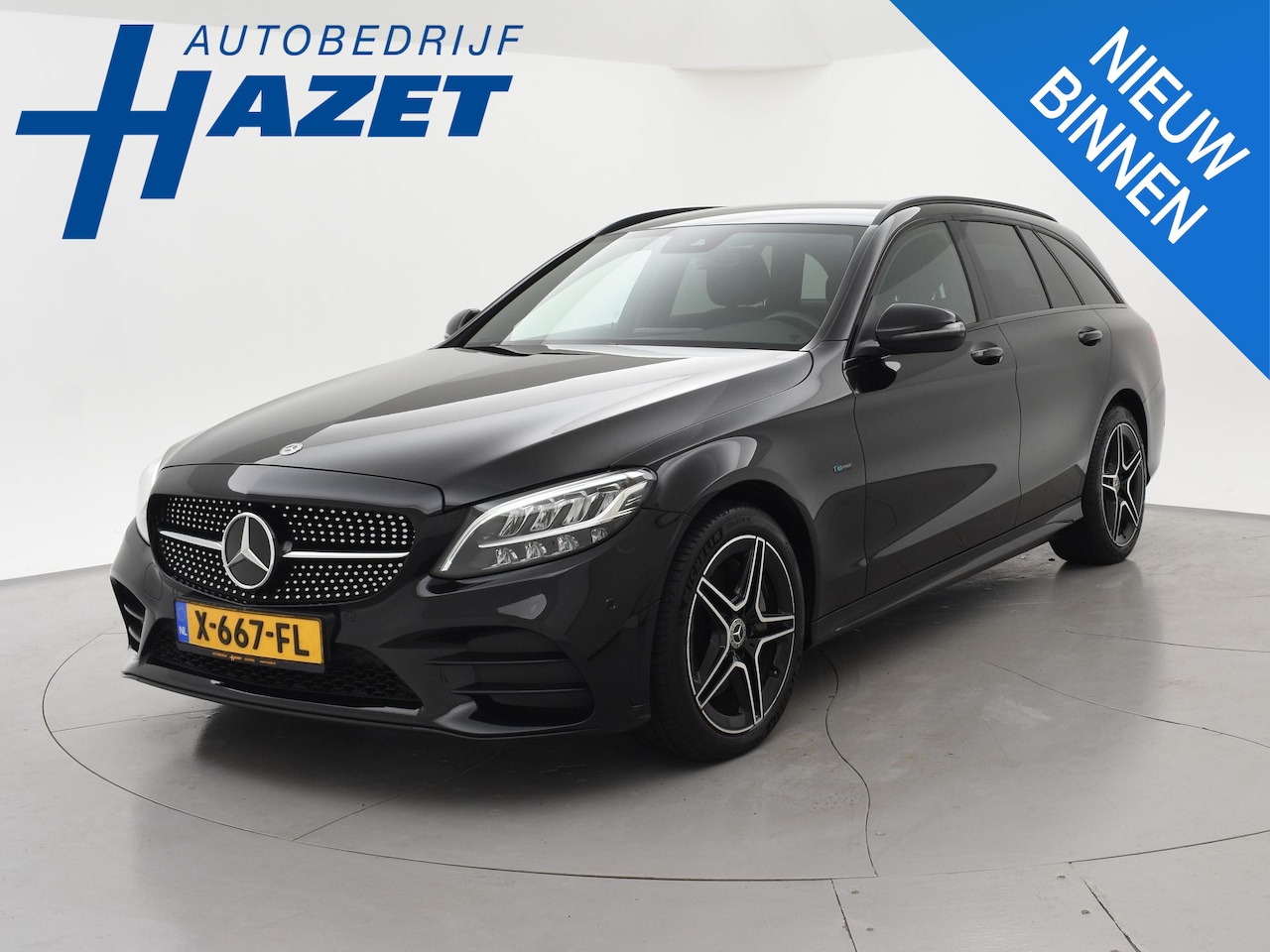 Mercedes-Benz C-klasse Estate - 300e PHEV 320 PK AMG SPORT + CAMERA | DISTRONIC | APPLE CARPLAY | LEDER | STOELVERWARMING - AutoWereld.nl