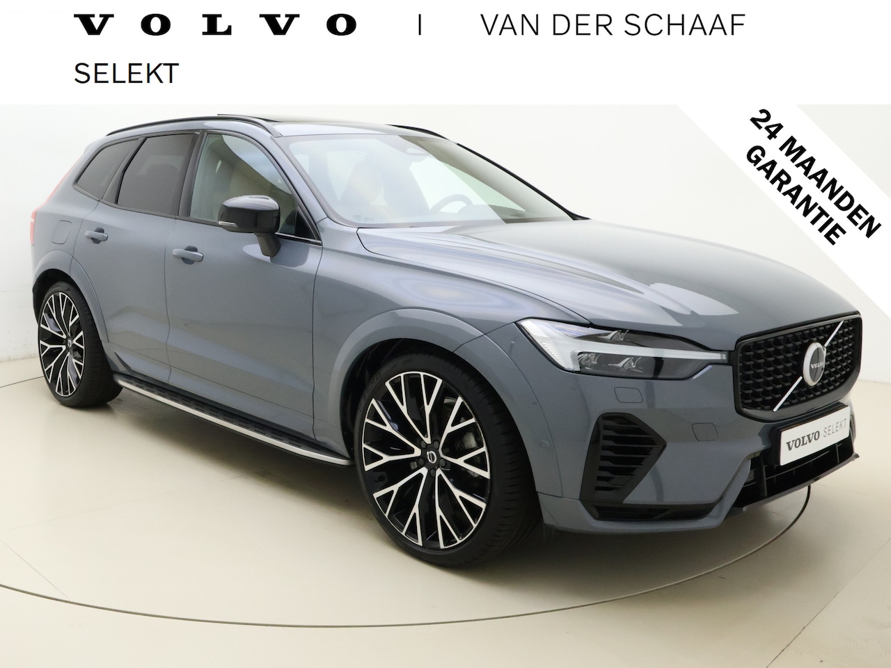 Volvo XC60 - T8 Long Range 455pk AWD Ultimate Dark / 22 inch / HUD / Luchtvering / Geventileerde massag - AutoWereld.nl