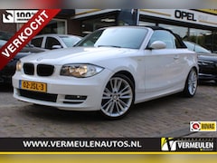 BMW 1-serie Cabrio - (e87) 120i 170PK High Executive + 18"/ Clima/ Cruise/ Leder/ Stoelverwarming/ NL auto
