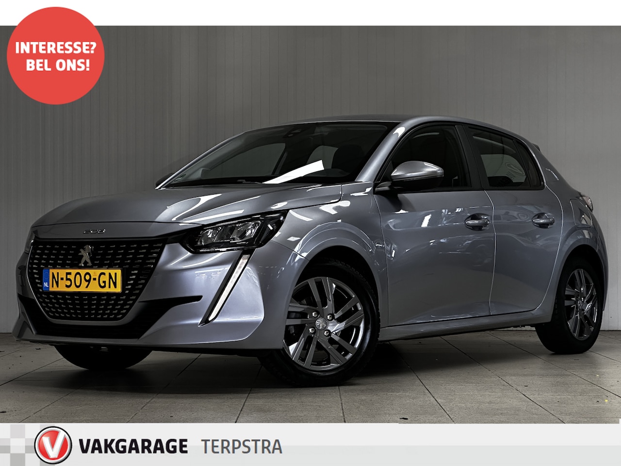 Peugeot 208 - 1.2 PureTech Blue Lease Active /LED Koplampen /Apple + Android /DAB+! /Navi /Airco /Cruise - AutoWereld.nl