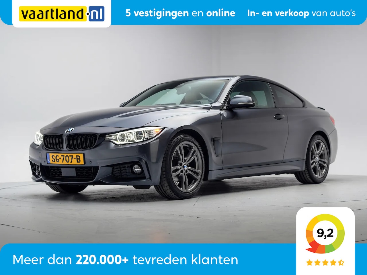 BMW 4-serie Coupé - 420i High Executive M-pakket [ leder HUD sportstoelen ] - AutoWereld.nl