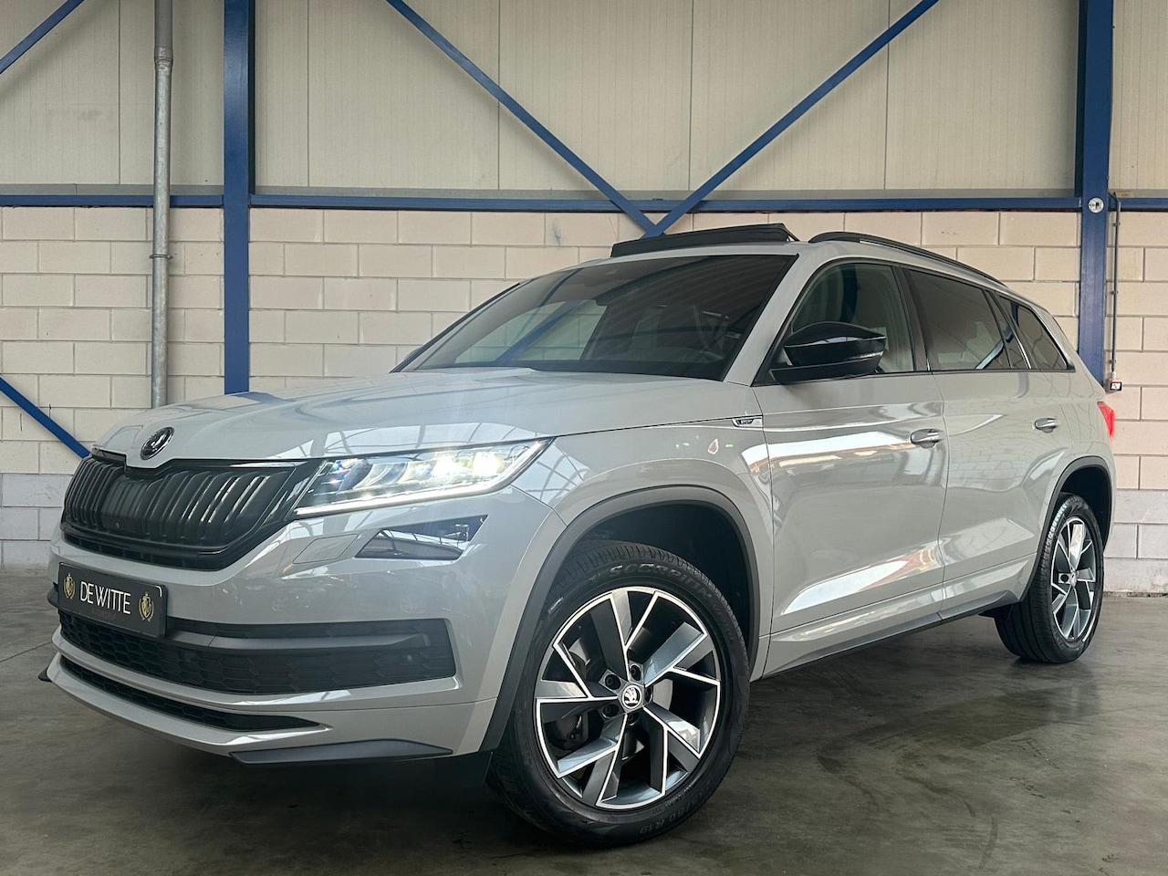 Skoda Kodiaq - 2.0 TSI 4x4 Sportline Pano|360'|Alcantara|Vol - AutoWereld.nl