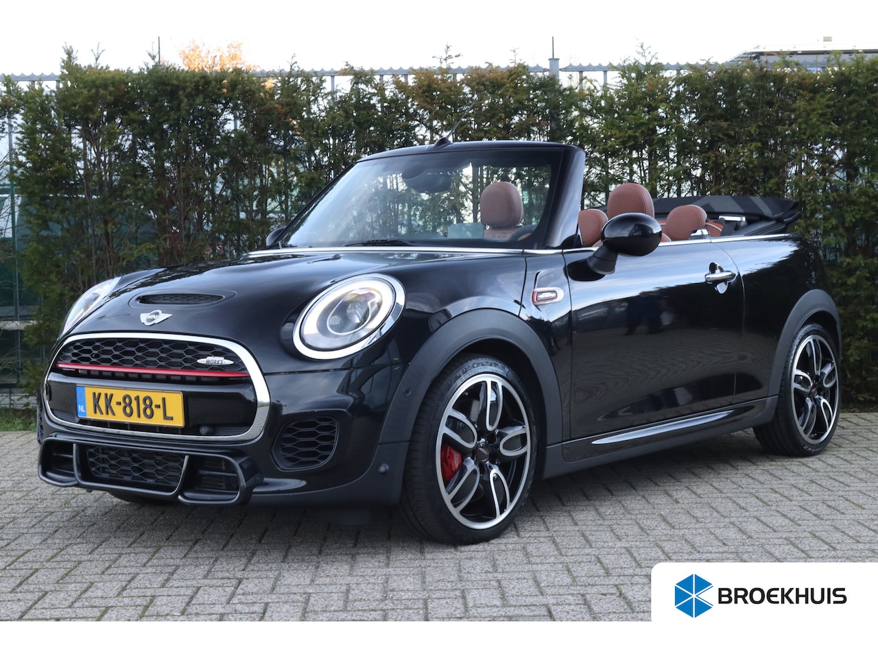 MINI Cabrio - Mini 2.0 John Cooper Works Chili | Cruise Control | Harman & Kardon | HUD | Camera | Keyle - AutoWereld.nl