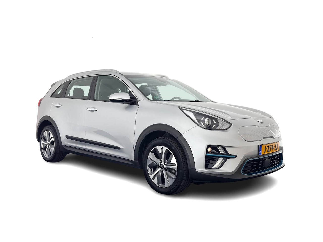 Kia e-Niro - DynamicLine 64 kWh [ 3-Fase ] (INCL.BTW) Aut. *LEATHER-FABRIC | NAVI-FULLMAP | AMBIENT-LIG - AutoWereld.nl