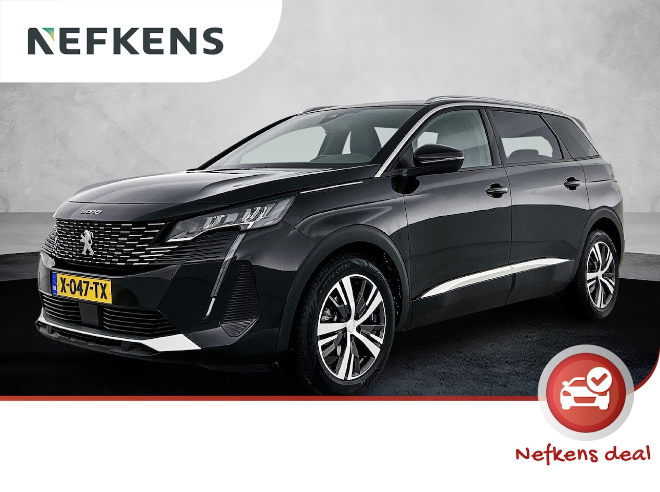 Peugeot 5008 - 1.2 Hybrid Allure Pack Business 136pk Automaat | Navigatie | Climate Control | Cruise Cont - AutoWereld.nl