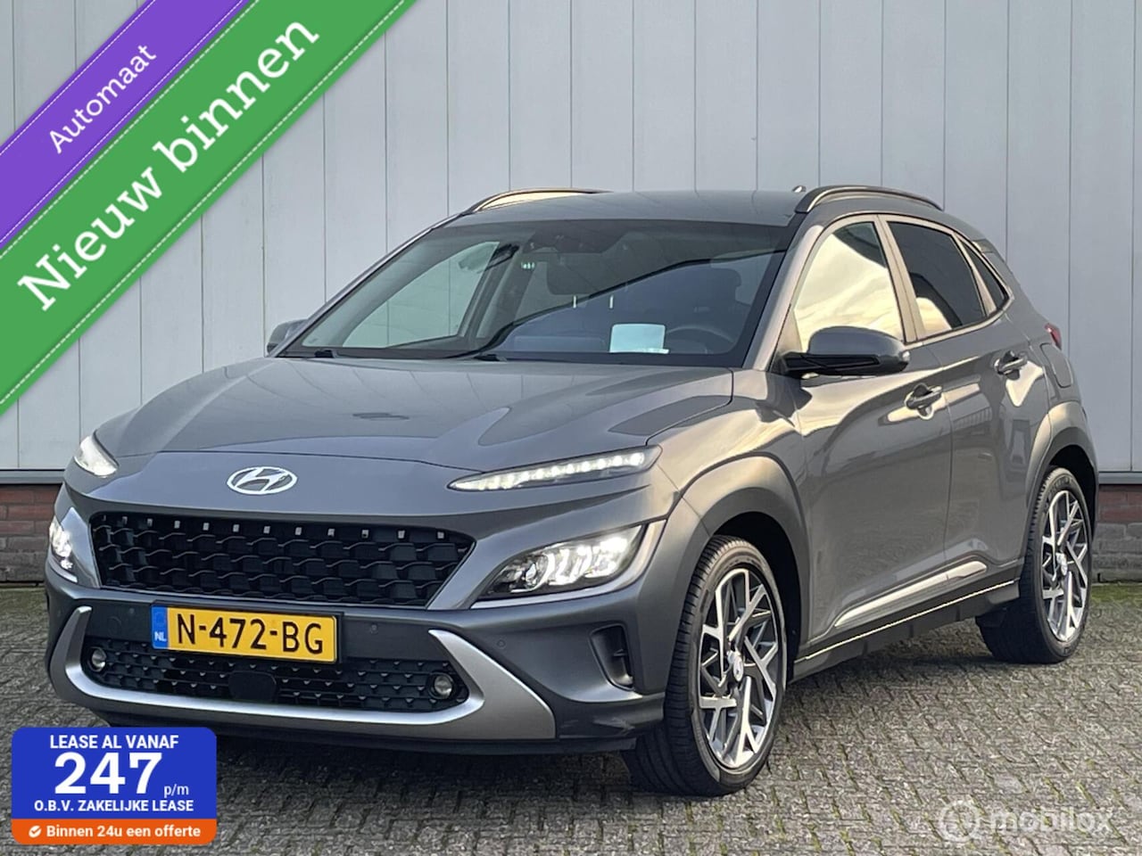 Hyundai Kona - 1.6 GDI HEV Premium Full Options – 2021 Facelift – Dealeronderhouden – Incl. BTW - AutoWereld.nl