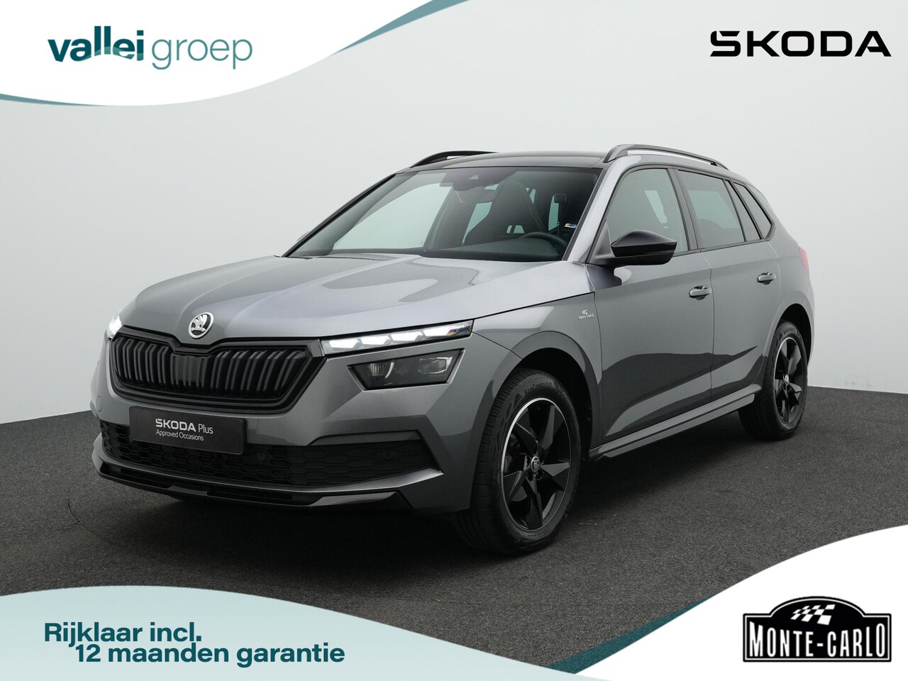 Skoda Kamiq - 1.0 TSI 110 pk DSG DSG Monte Carlo | Panoramadak | Achteruitrijcamera | Stoelverwarming | - AutoWereld.nl