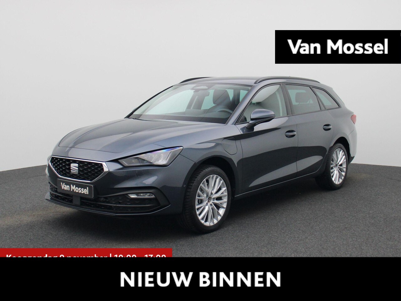 SEAT Leon Sportstourer - 1.5 TSI e-Hybrid Style Business Intense 204 PK | Navigatie | Parkeersensoren | LED | Getin - AutoWereld.nl