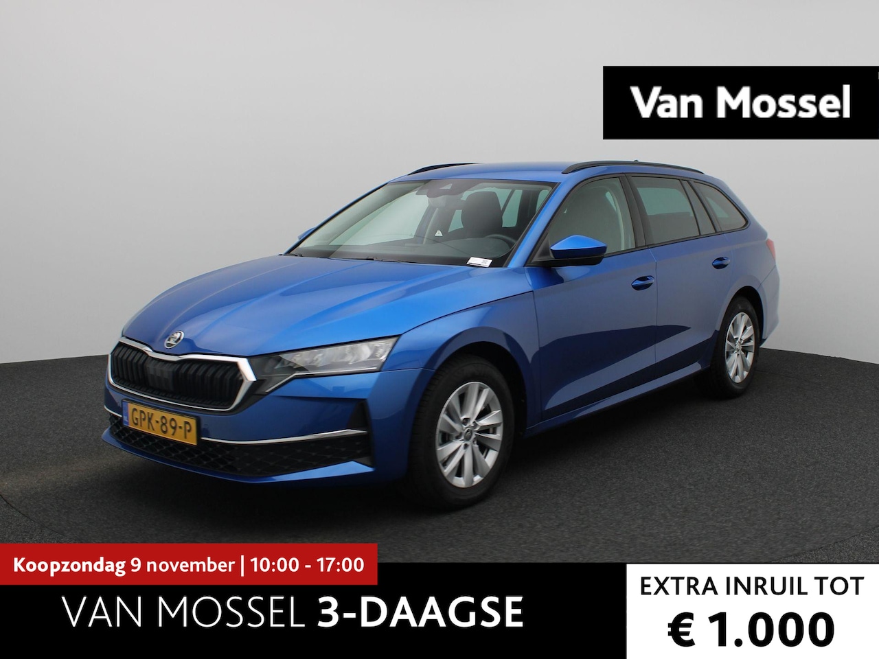 Skoda Octavia Combi - 1.5 TSI MHEV Business Edition 115 PK | Automaat | Navigatie | Lichtmetalen Velgen | Climat - AutoWereld.nl