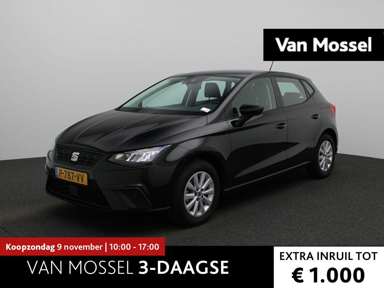 SEAT Ibiza - 1.0 EcoTSI Style Business Intense 95 PK | LED Koplampen | Climate Control | Navigatie | Ap - AutoWereld.nl