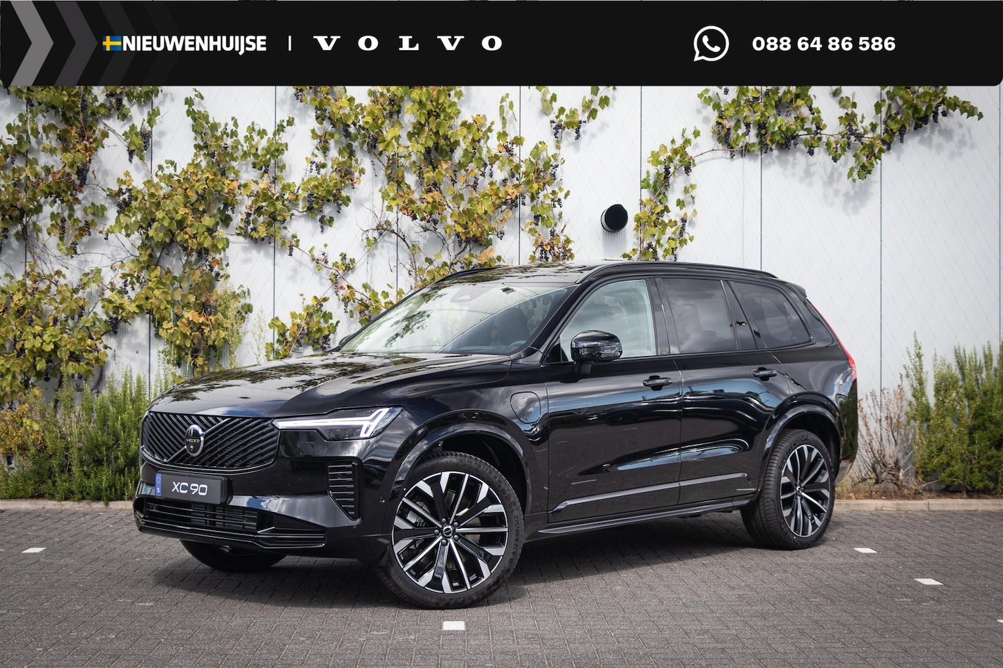 Volvo XC90 - 2.0 T8 Plug-in hybrid AWD Ultra Dark | Bowers & Wilkings Premium Audio | Luchtvering | 360 - AutoWereld.nl