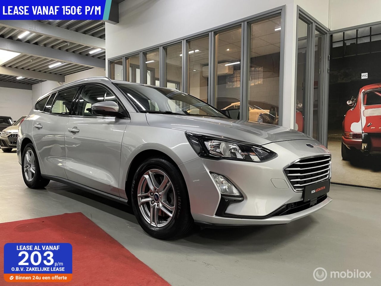 Ford Focus Wagon - 1.0 125 pk EcoBoost Stoelverw. CarPlay navi Velgen Cruise - AutoWereld.nl