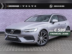 Volvo V60 - T6 Plug-in hybrid AWD Essential | Google | Long Range | Adaptieve Cruise | Lederen bekledi
