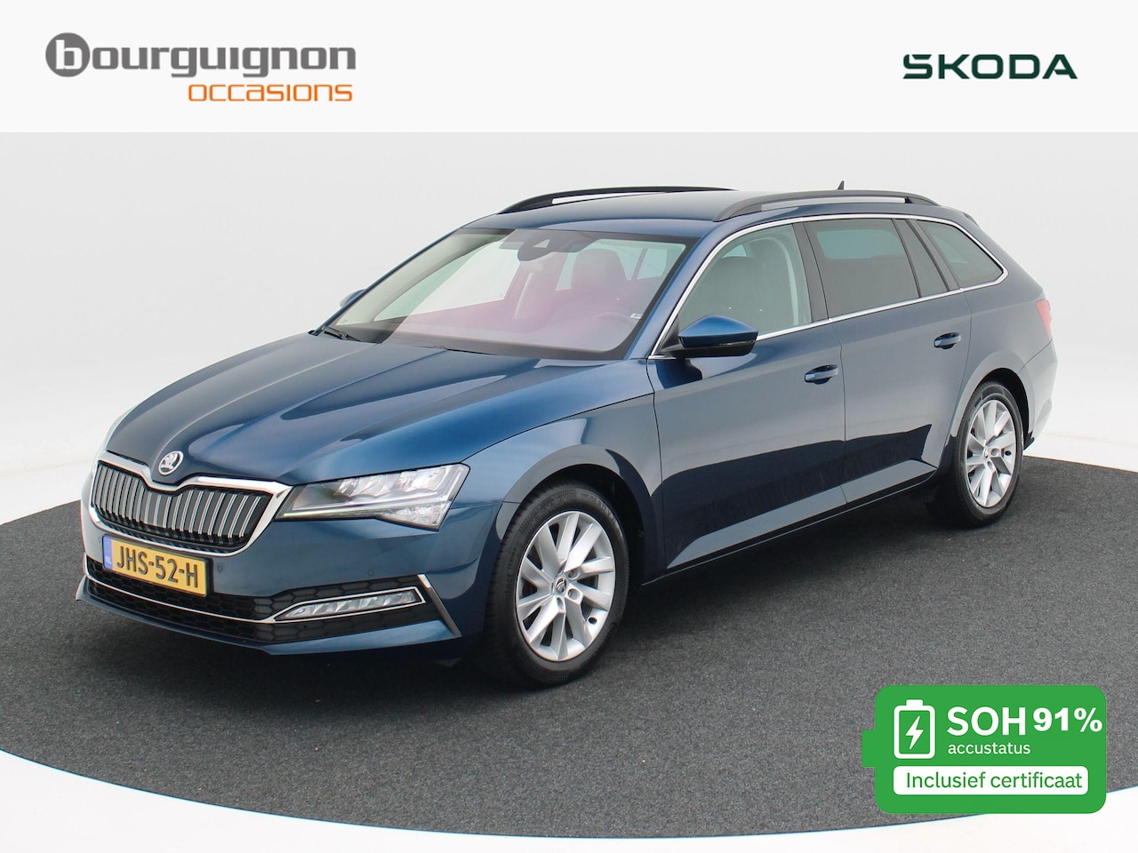 Skoda Superb Combi - 1.4 TSI 218 Pk iV Business Edition Plus | Adaptive Cruise | Leder | Stoel- & Stuurverwarmi - AutoWereld.nl