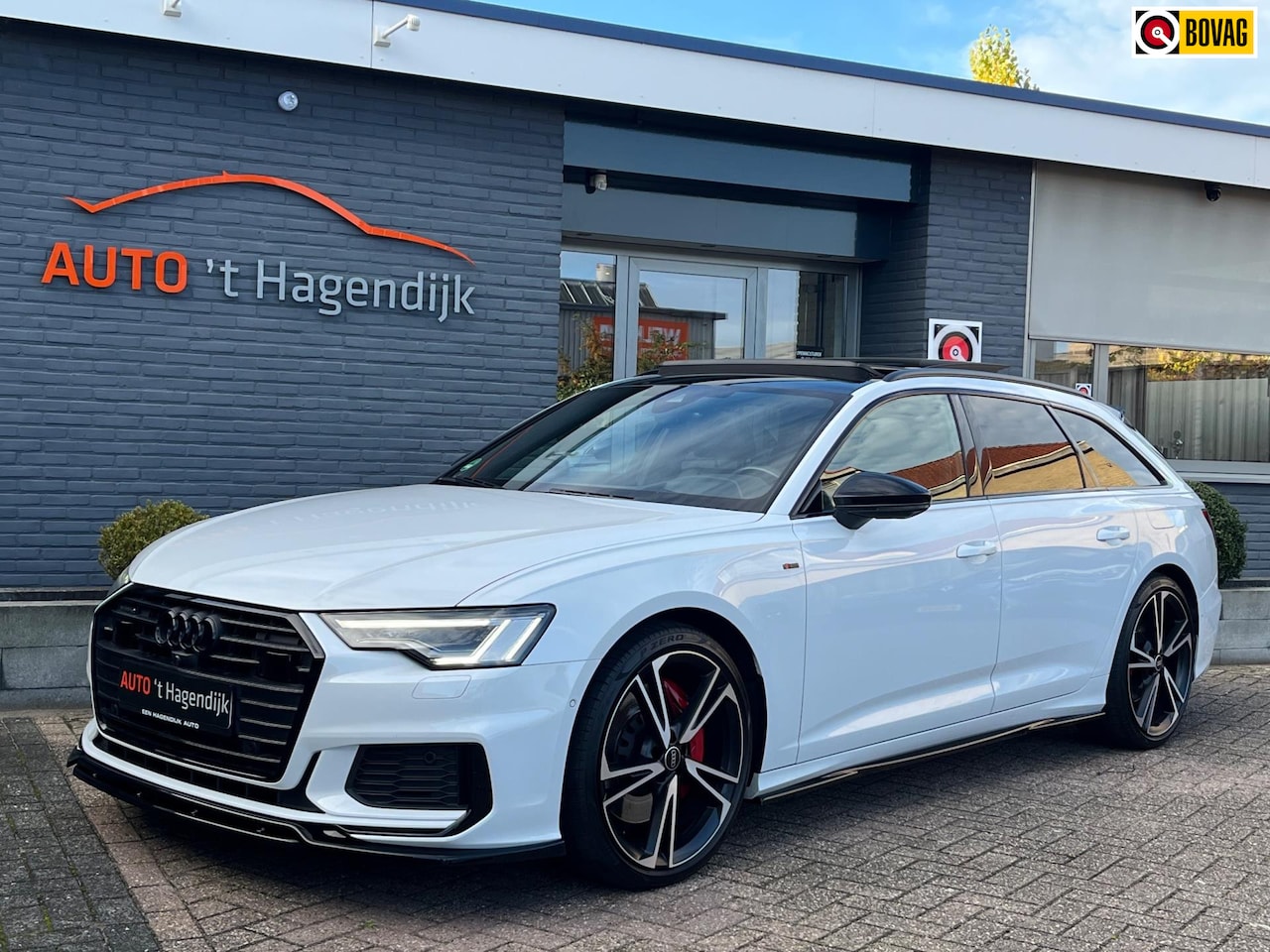 Audi A6 Avant - 55 TFSI e quattro pano trekh 360gr 21" - AutoWereld.nl