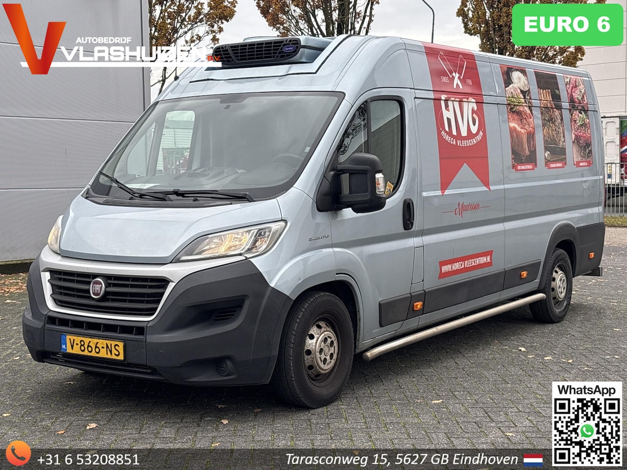 Fiat Ducato - 35H 2.3 MultiJet L4H2 | € 7.950,- NETTO! | Koelwagen | Automaat | Euro 6 | Bijrijdersbank - AutoWereld.nl