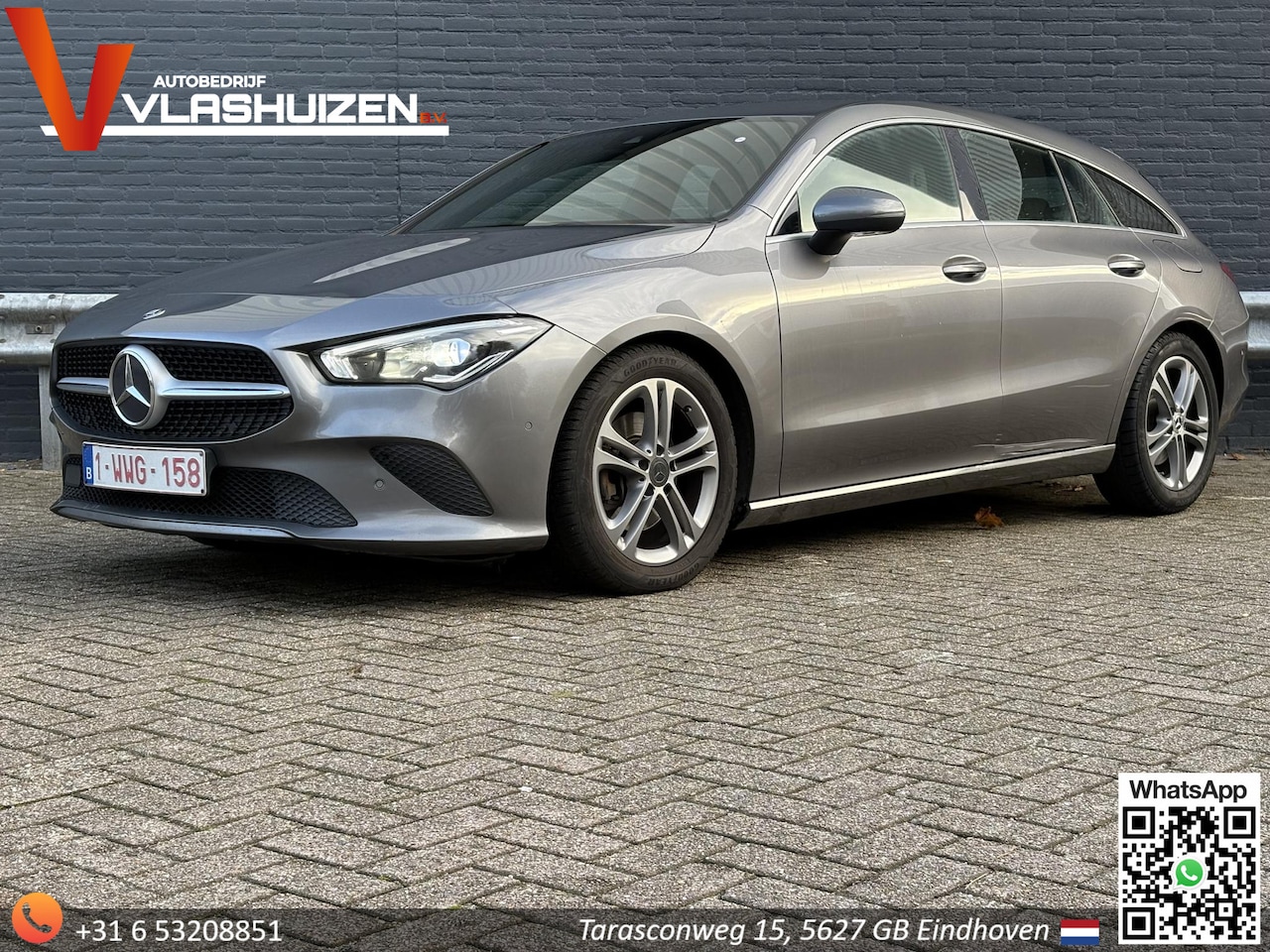 Mercedes-Benz CLA-klasse Shooting Brake - 180 d Business Solution Automaat | € 12.950,- NETTO! | 1/2 Leder | Cruise | Climate | Navi - AutoWereld.nl