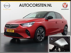 Opel Corsa-e - Elegance 50kWh SOH 90% Leder 360°Camera Panoramadak Zwart Dak Navi Ecc Apple Carplay Andro