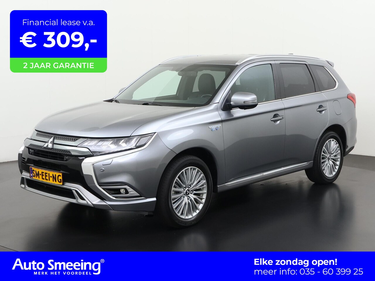 Mitsubishi Outlander - 2.4 PHEV Instyle | Leder | Trekhaak | 360 Camera | Zondag Open! - AutoWereld.nl