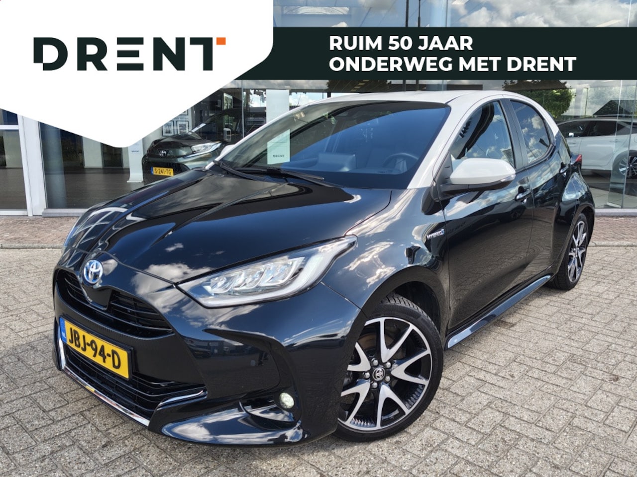 Toyota Yaris - 1.5 Hybrid Style Bi-tone | Keyless Entry | Stoel-Stuurverwarming - AutoWereld.nl