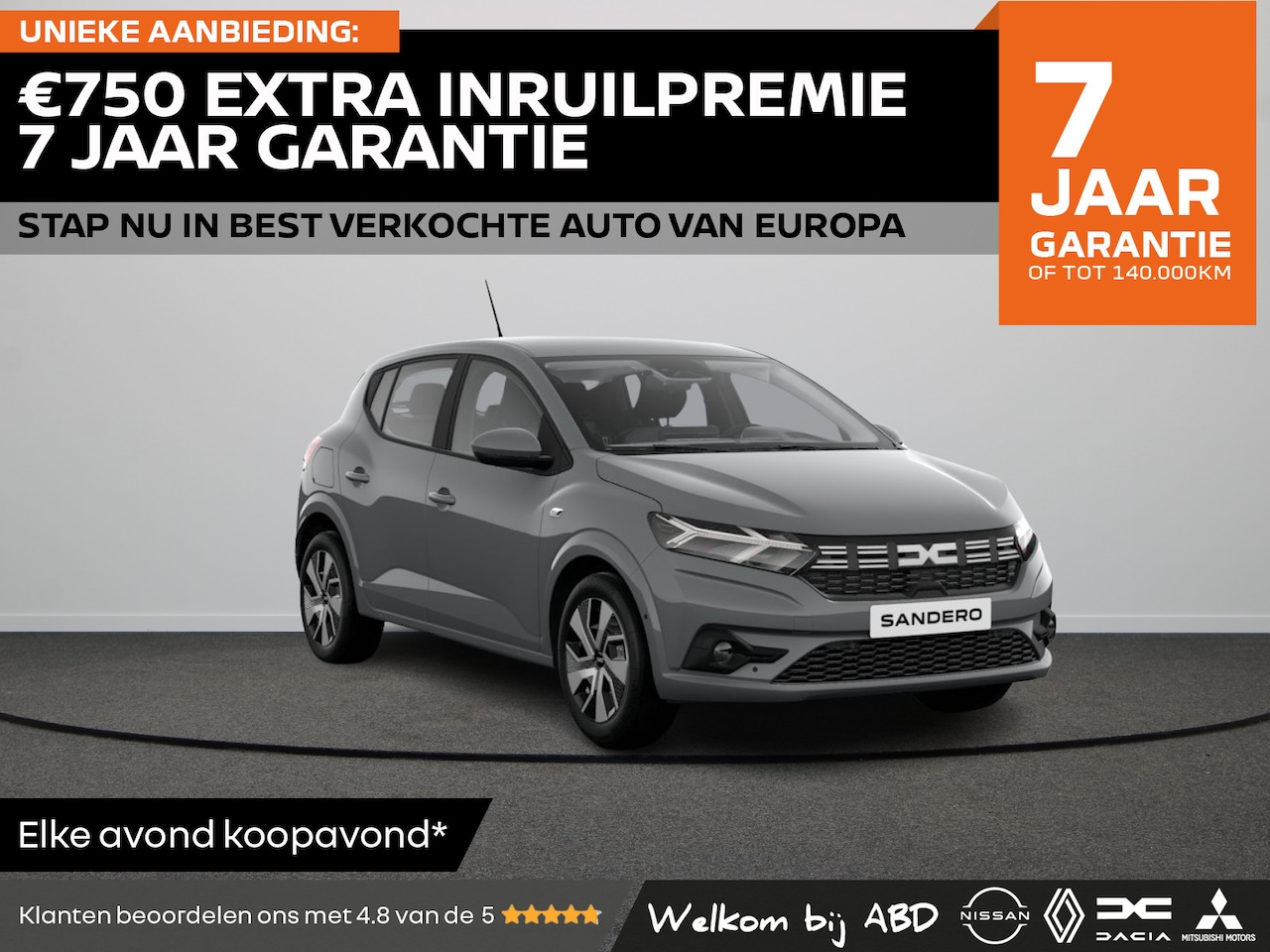 Dacia Sandero - Expression TCe 100 ECO-G | Achteruitrijcamera | Bekleding Comfort | Cruise Control en snel - AutoWereld.nl